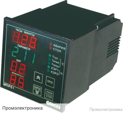 МПР51-Щ4 - регулятор температуры и влажности, программируемый по времени