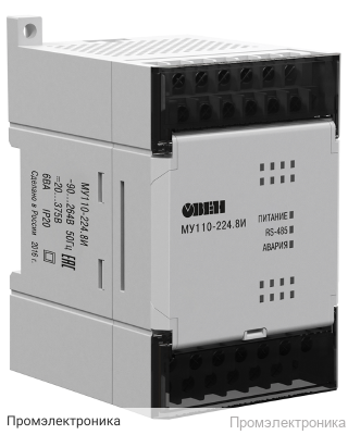 МУ110-224.8И - модуль вывода аналоговых сигналов (8 каналов)