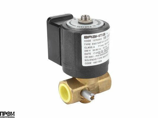 Газовый электромагнитный клапан Brahma E6G*SRP10*1/2*GFD5 13763802
