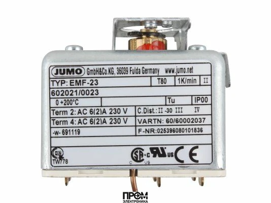 Регулировочный термостат Jumo EMF-23