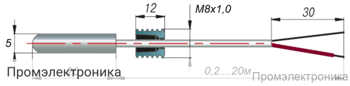 ДТП034 - преобразователь термоэлектрический