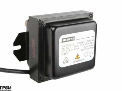 Трансформатор розжига Siemens ZM 20/10 00426262