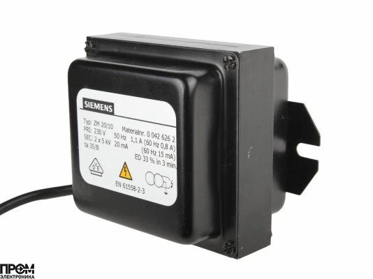 Трансформатор розжига Siemens ZM 20/10 00426262