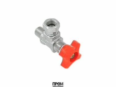 Кран манометра Ecoflam R1/4" - G1/4", 65075823