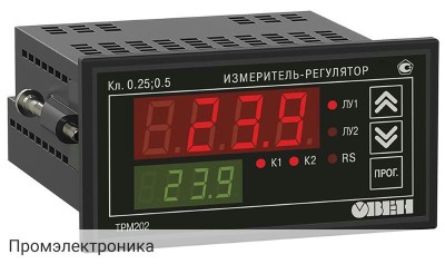 ТРМ202-Щ2.УУ - измеритель-регулятордвухканальный с интерфейсом RS-485