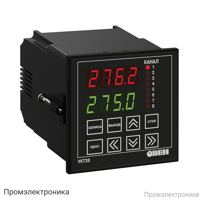 УКТ38-Щ4 - устройство контроля температуры 8-ми канальное с аварийной сигнализацией