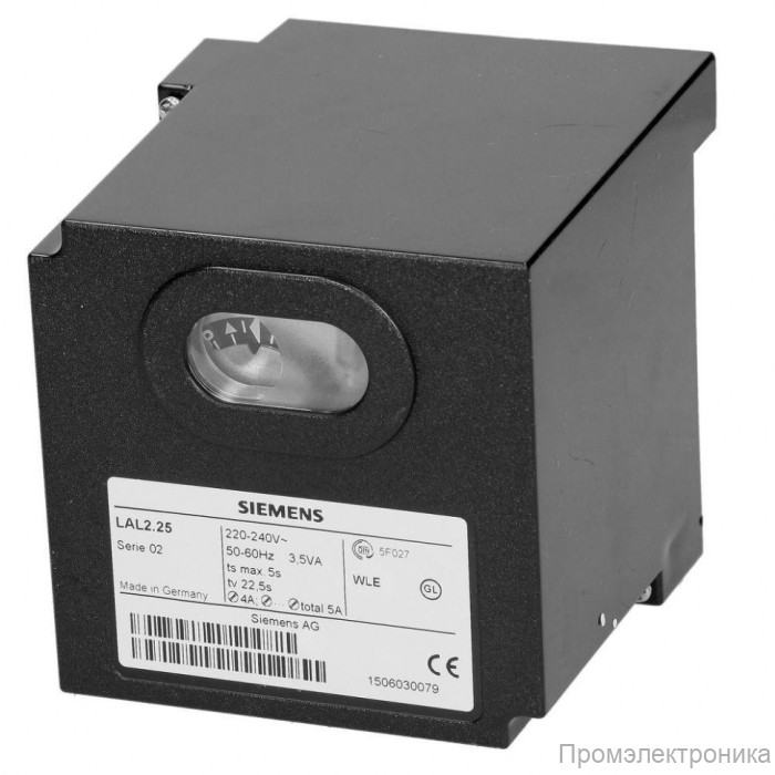 Топочный автомат Siemens LAL2.25