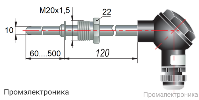 ДТП045 - преобразователь термоэлектрический
