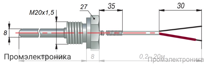 ДТП064 - преобразователь термоэлектрический