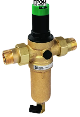 Комбинированный с редуктором фильтр DN25 на ГВС Honeywell FK06-1"AAM