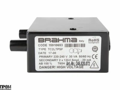 Трансформатор розжига Brahma TC2LTPSF 15910653