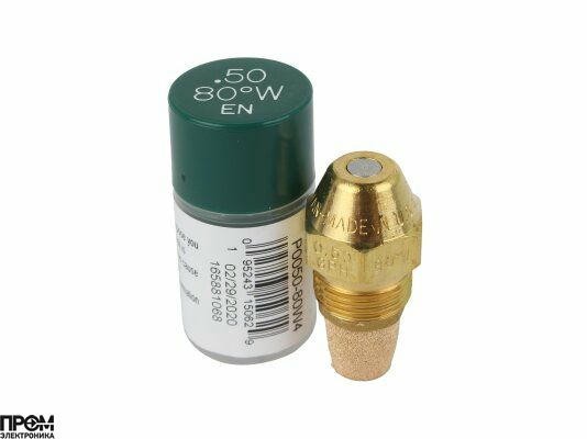 Форсунка Delavan 0.50/80° W Фильтр из пресованных шариков 40 микрон