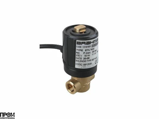 Жидкотопливный электромагнитный клапан Brahma E7/L*A3C 13191801
