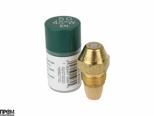 Форсунка Delavan 0.50/45° W фильтр из пресованных шариков 40 микрон