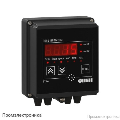 УТ24-Н.К - микропроцессорное реле времени двухканальное