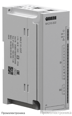 МК210-302 - модуль дискретного ввода/вывода (12 вх. /4 вых)
