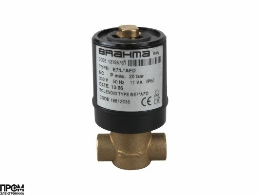 Жидкотопливный электромагнитный клапан Brahma E7/L*AFD 13195761