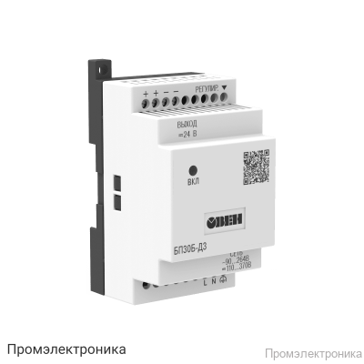 БП30Б-Д3-24 - импульсный блок питания с выходным напряжением 24 В, мощность 30 Вт