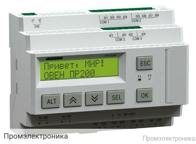 ПР200-24 - программируемое реле с ЖК-дисплеем
