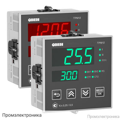 ТРМ12-Щ1.У2.РР - обновленный ПИД-регулятор для задвижек