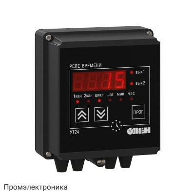 УТ24-Н.С - микропроцессорное реле времени двухканальное