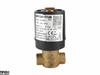 Газовый электромагнитный клапан Brahma E8/L*DFD 13604811