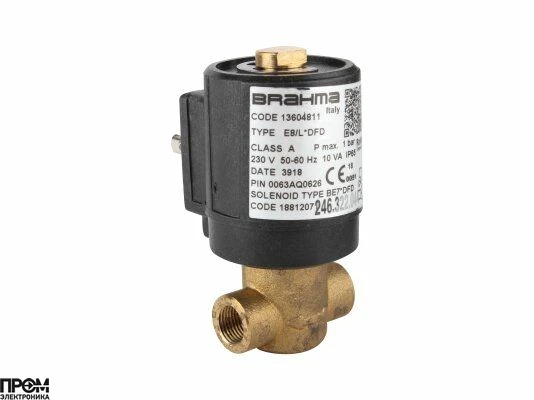 Газовый электромагнитный клапан Brahma E8/L*DFD 13604811