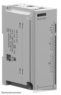 МК210-301 - модуль дискретного ввода/вывода (6 вх. /8 вых)