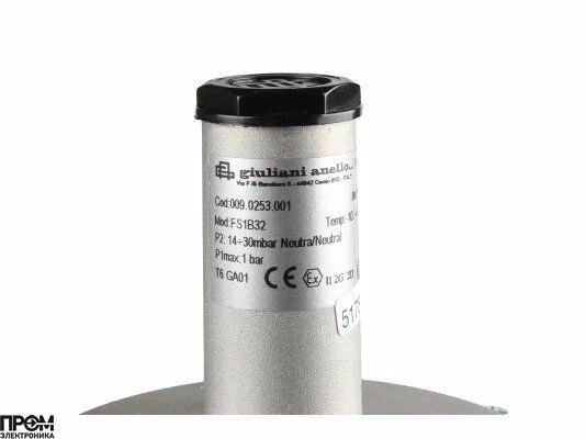 Регулятор давления газа Giuliani Anello FS1B32