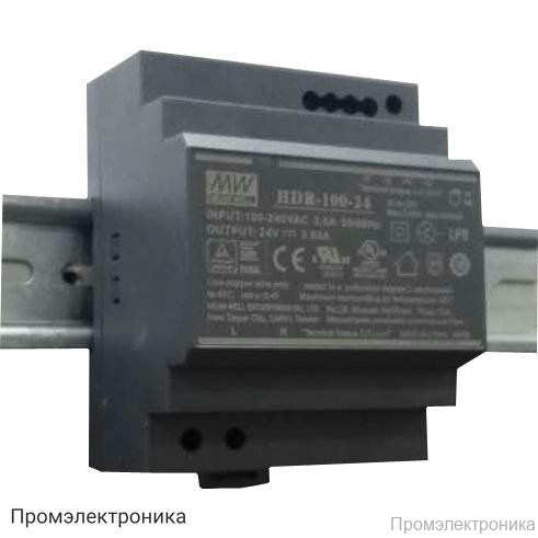 HDR-100-24N - блок питания AC-DC, 100.8Вт