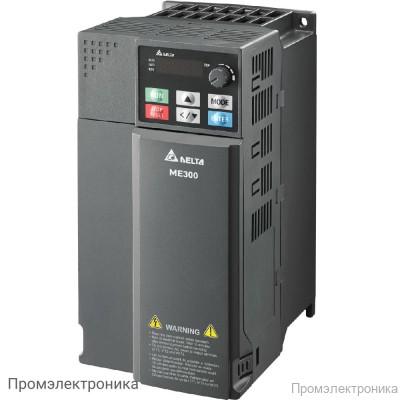 Преобразователи частоты Delta Electronics VFD4A8ME21ANNAA (0.75 кВт 1ф 230В) серии ME300