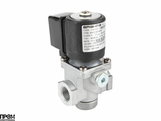 Газовый электромагнитный клапан Brahma EG12*SR*GMO 13912201