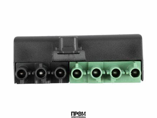 Разъем Elco 7P, зеленый, папа, 65323592