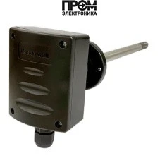 Датчик температуры воздуха канальный 0-10V c фланцем HST-DV-P Honeywell