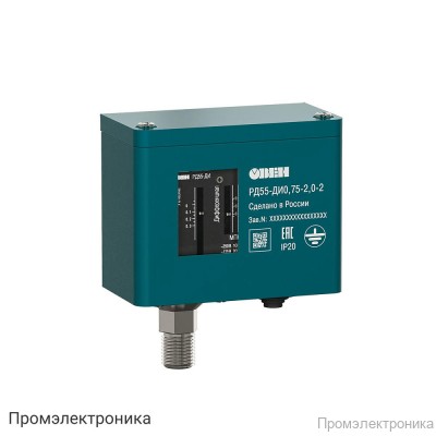 РД55-ДИ0,75-2,0-2 - механическое реле избыточного давления