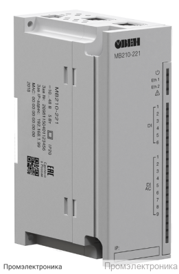 МВ210-221 - модуль ввода дискретных сигналов (15 каналов)