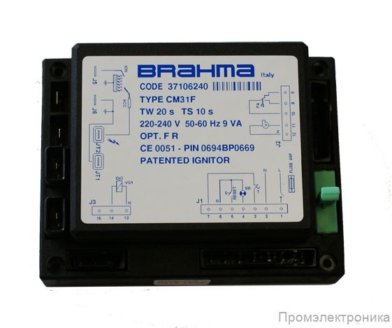 Менеджер горения Brahma CM31F, 37106240