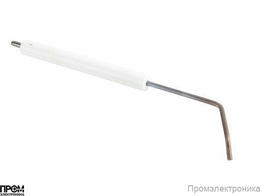 Электрод розжига правый Weishaupt 182 мм, 21210410097
