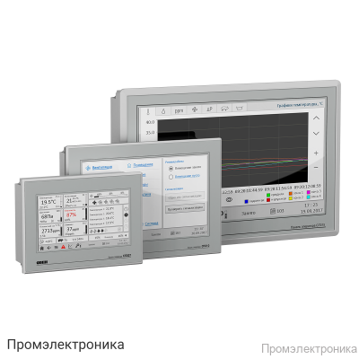 СП3ХХ - сенсорные панели оператора 7-15” с Modbus