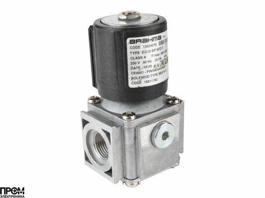 Газовый электромагнитный клапан Brahma EG15*AP*AFD7 13924070