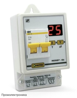 Ратар-02А-1 - терморегулятор для необслуживаемых помещений