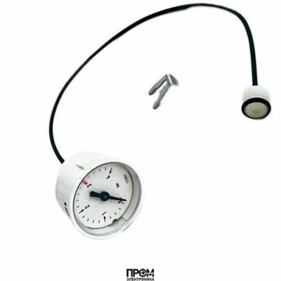 Термоманометр 0 - 120ºС / 0 - 4 бар 400 мм