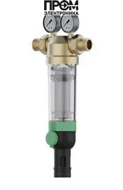 Фильтр тонкой очистки с обратной промывкой DN25 (1) 100мк до 40С ХК F76S-1С