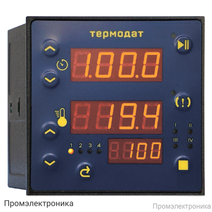 Термодат-12Т6 - одноканальный ПИД-регулятор температуры