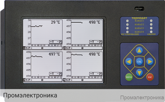 Термодат-19Е6-Е - программный регулятор и самописец температуры