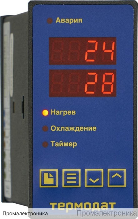 Термодат-12К6-В - одноканальный ПИД-регулятор температуры