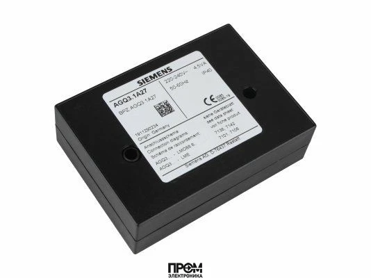 Усилитель сигнала пламени Siemens AGQ3.1A27