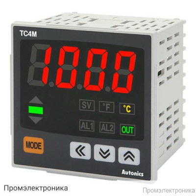 TC4M-24R - температурный контроллер с ПИД-регулятором 72х72мм